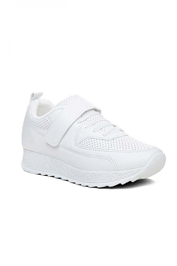 102 Deri Trend Fashion Kadın Sneakers Ayakkabı