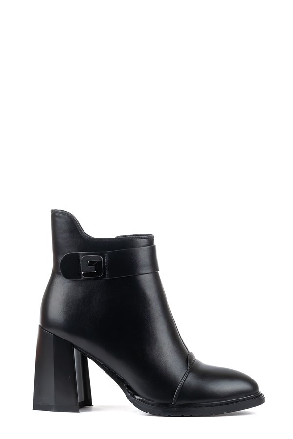 Polaris Int1222K031 2Pr Black Woman Heeled Boots
