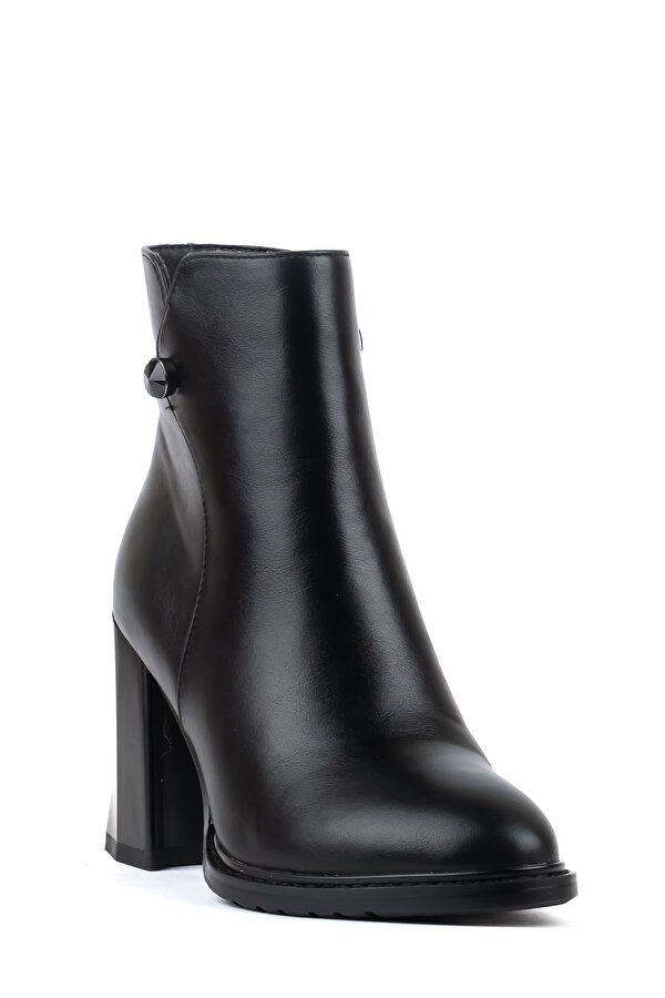 Polaris Int1222K037 2Pr Black Woman Heeled Boots