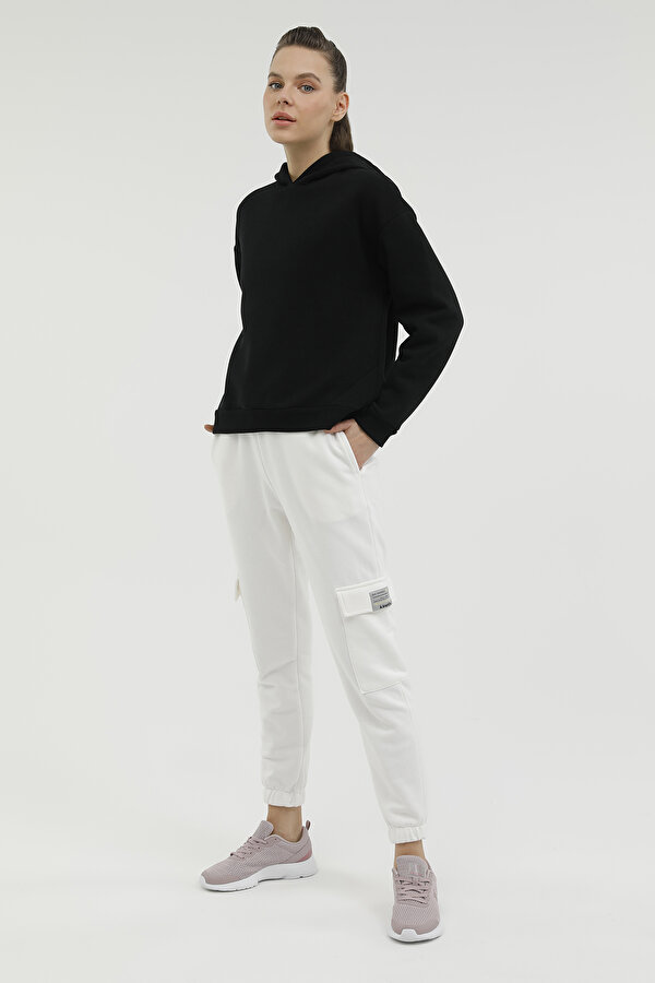 Kinetix W-Sdk240 Rachel Back Prin Черный Женщина Толстовка С Капюшоном