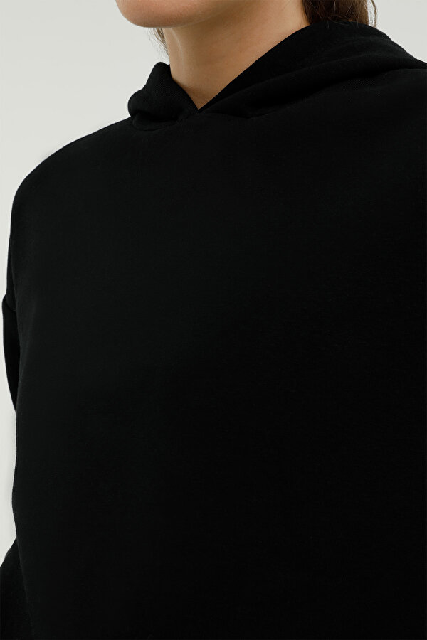 Kinetix W-Sdk240 Rachel Back Prin Черный Женщина Толстовка С Капюшоном