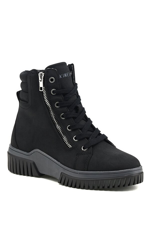 Kinetix Gabrel 1Pr Black Woman Fashion Sneaker Boots