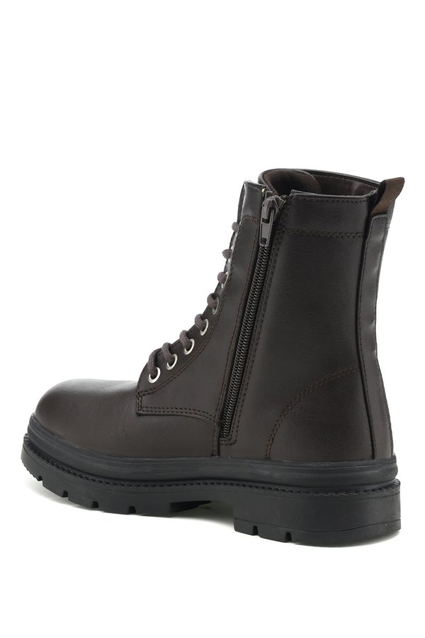 Kinetix Ginnifer 1Pr Brown Woman Military Boots