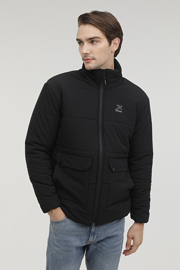 Kinetix M-Alger Coat 2Pr Black Man Short Coat