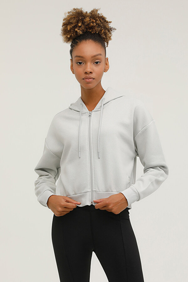 W-SDK241 RACHEL FULL ZIP GRAY Woman 124