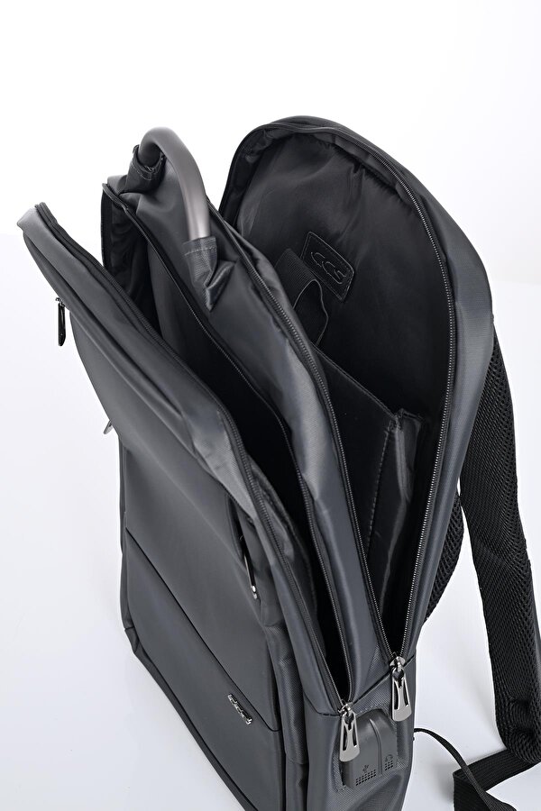 51251 Laptop Bölmeli Sırt Çantası Gri