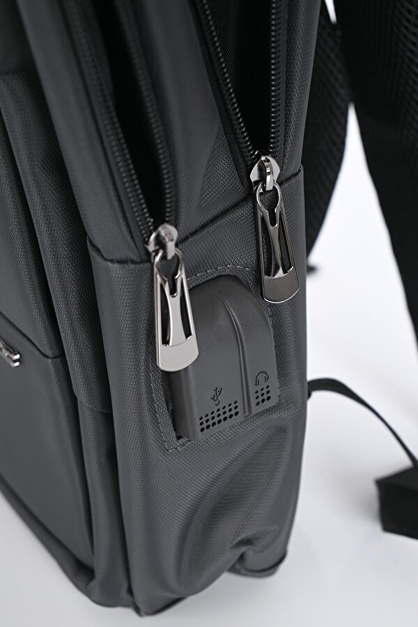 51251 Laptop Bölmeli Sırt Çantası Gri