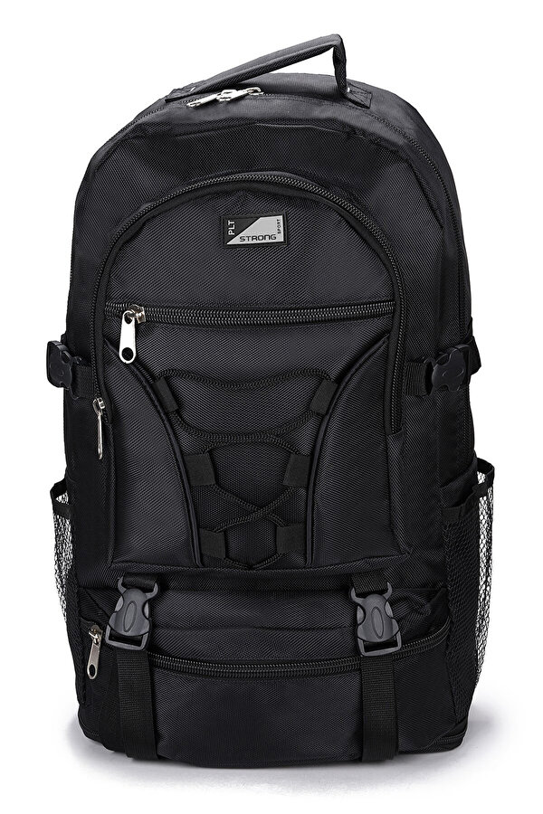 ST-02 dağcı su geçirmez çok gözlü kampçı-seyehat-dağcı çantası SİYAH