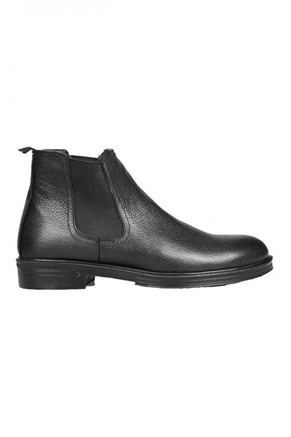 3186 Baskı Hakiki Deri Kürklü Fashion Erkek Bot