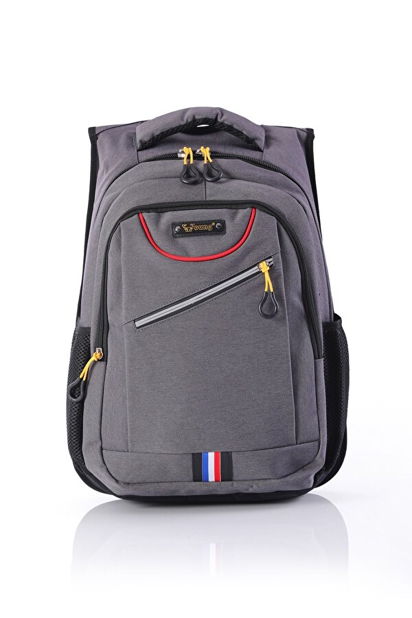 Laptop Bölmeli Sırt Çantası 51331 Gri