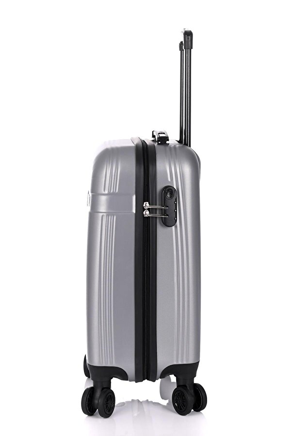 3000 Unisex Kabin Boy Valiz Gümüş