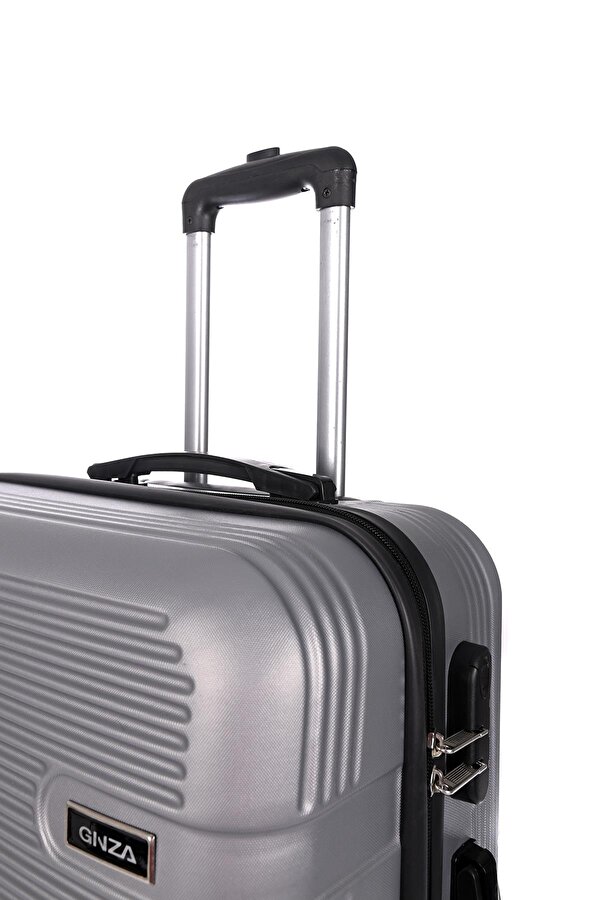 3000 Unisex Kabin Boy Valiz Gümüş