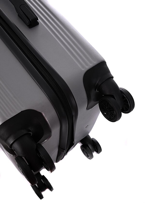 3000 Unisex Kabin Boy Valiz Gümüş