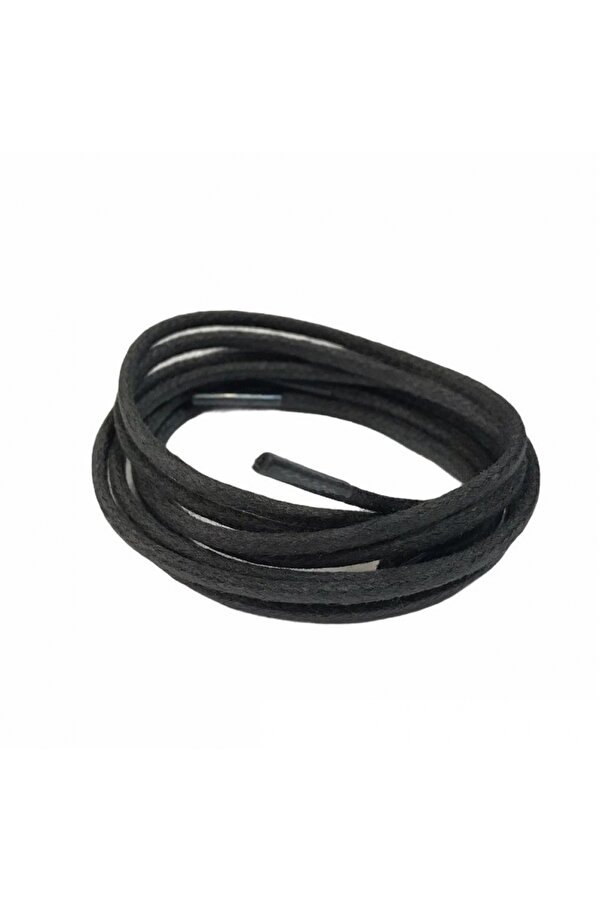 Yuvarlak Mumlu Ayakkabı Bağı 2mm K901 120cm 1 Çift