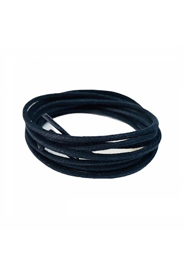Yuvarlak Mumlu Ayakkabı Bağı 2mm K901 60cm 1 Çift