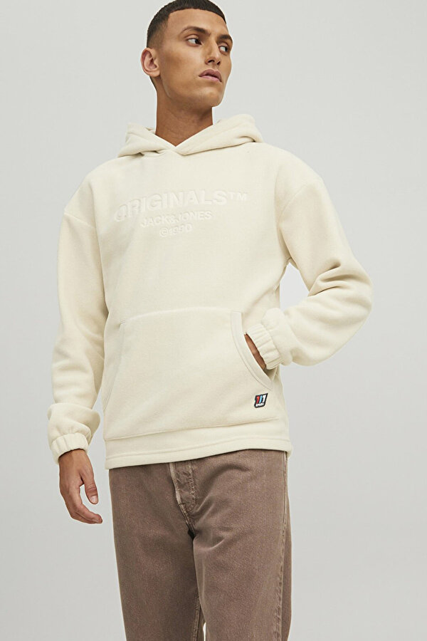 Erkek Jorslope Fleece Polar Sweatshirt 63412216573 Bej