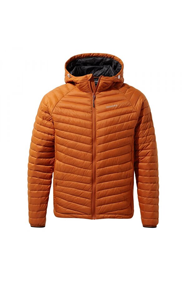 Expolite Hood Erkek Ceket-TURUNCU
