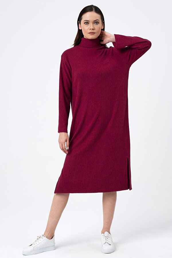 ALEXANDERGARDI FİTİLLİ GENİŞ KESİM ELBİSE (B21-500)