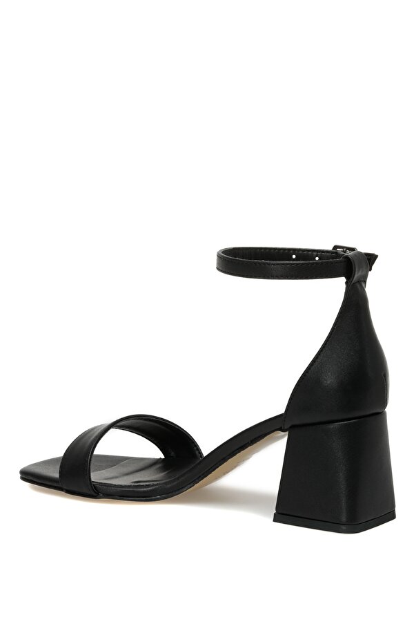 ELLY 3FX Siyah Kadın Topuklu Sandalet