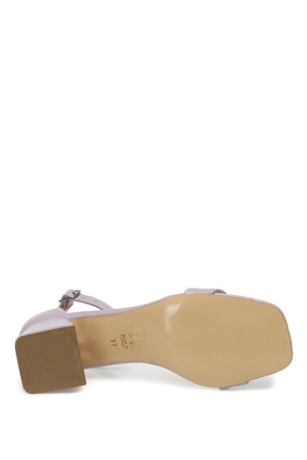 ELLY 3FX Lila Kadın Topuklu Sandalet