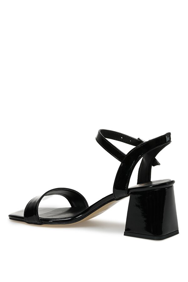KRISY 3FX Siyah Kadın Topuklu Sandalet
