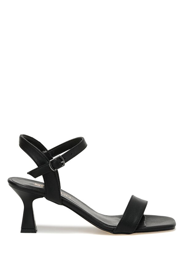 MOLLY 3FX Siyah Kadın Topuklu Sandalet