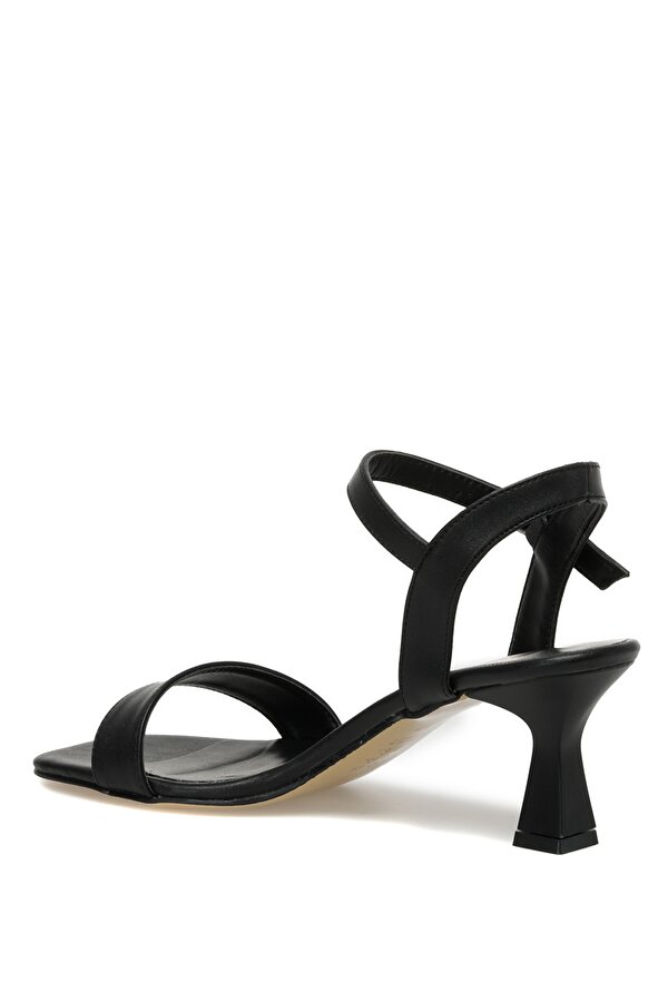 MOLLY 3FX Siyah Kadın Topuklu Sandalet