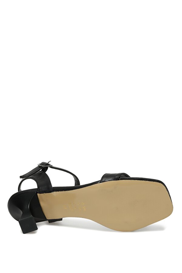 MOLLY 3FX Siyah Kadın Topuklu Sandalet