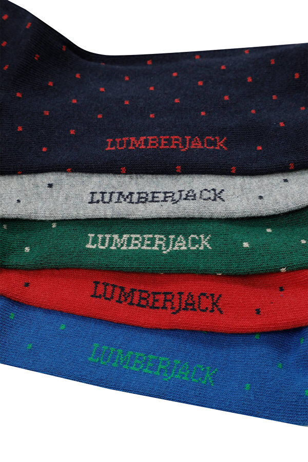 Lumberjack Ck42 Alvor 5Li Kisa Soket Серый 014 Мужчина Короткие Сокеты