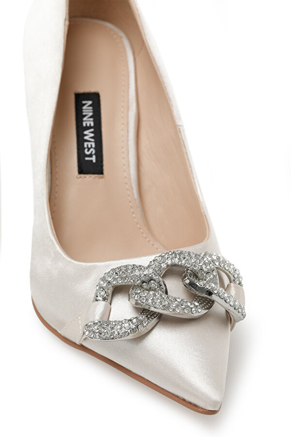 BINE2 2PR Bej Kadın Topuklu Ayakkabı