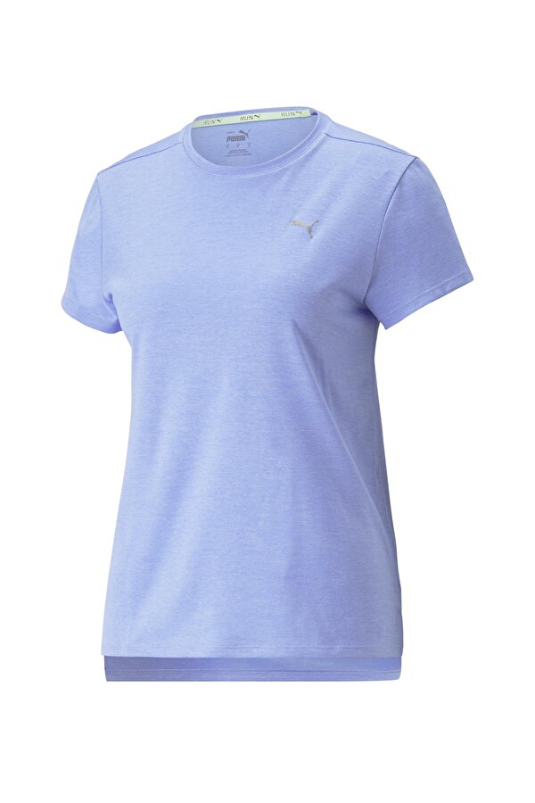 Puma Run Favorite Heather Ss T Синий 008 Женщина Футболка