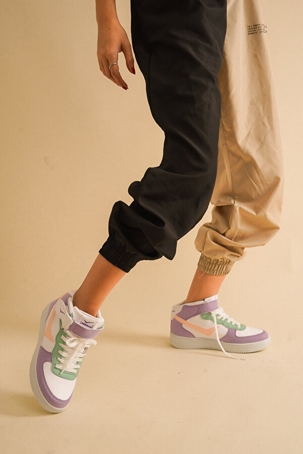 Uzun Bilekli Spor Sneakers Ayakkabı