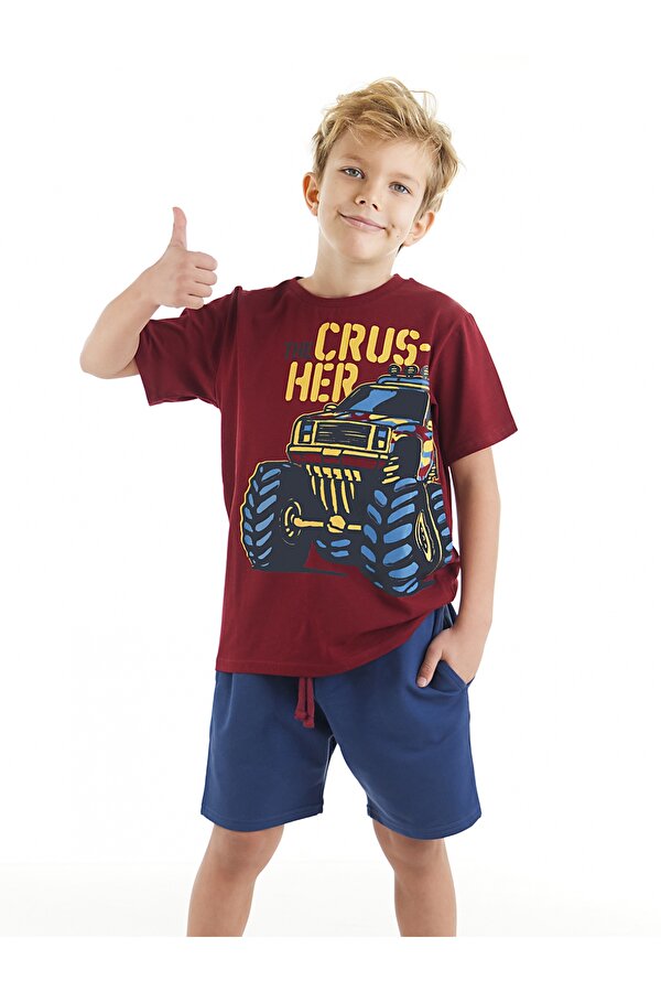 Crusher Erkek Çocuk T-shirt Şort Takım