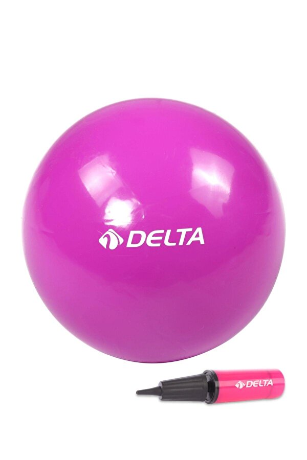 25 cm Mor Pilates Denge Egzersiz Topu + Pilates Topu Pompası