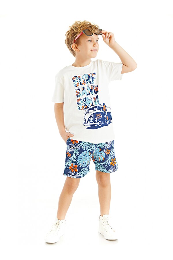 Surf Erkek Çocuk T-shirt Şort Takım