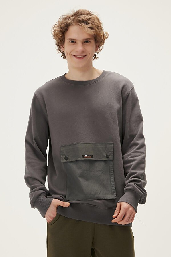 22.02.12.017-C118 Kangaroo Erkek Sweatshirt