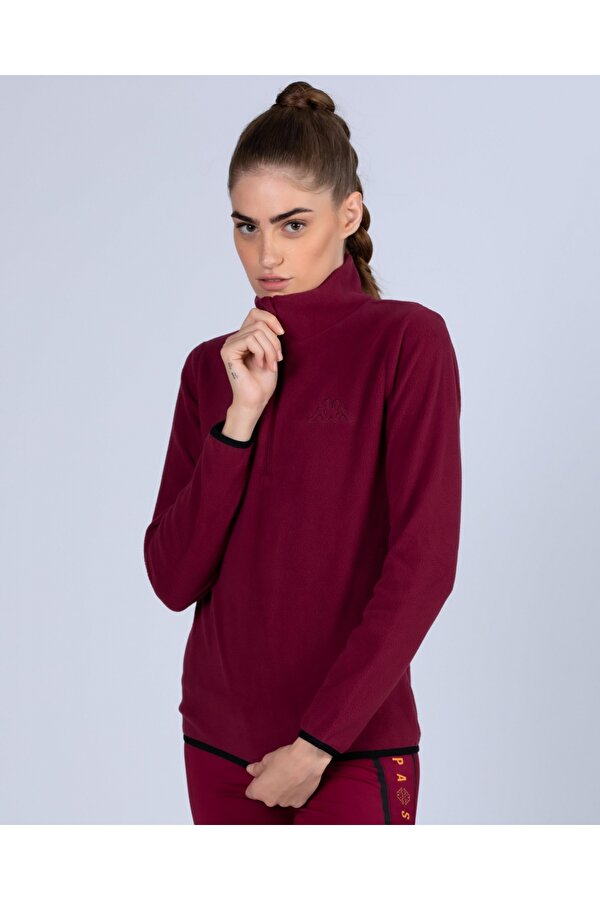 361I1UWT53-K Logo Mell Tk Kadın Spor Ceket