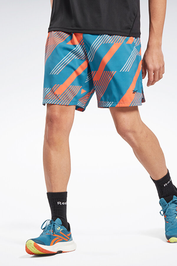 Reebok Ts Speed 3.0 Aop Sh Синий 008 Мужчина Шорты