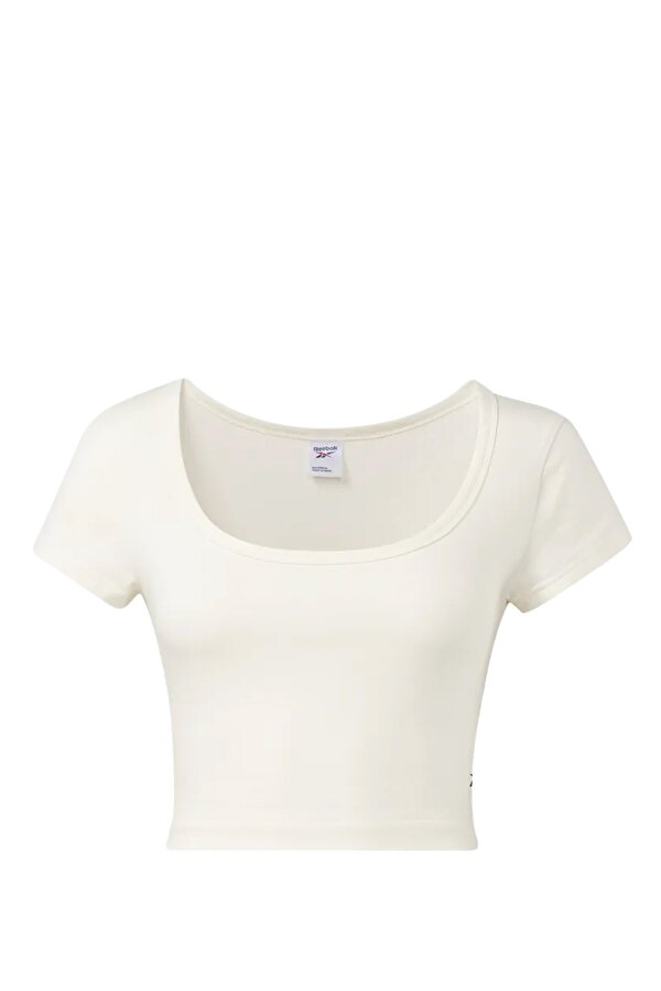 Reebok Cl Wde Jersey Top Белый Женщина Футболка