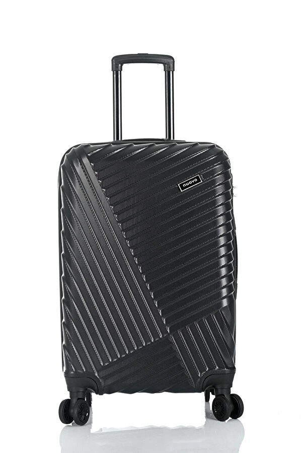 Unisex 3 Lü Valiz Seti Siyah