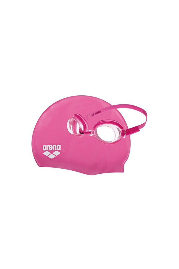 Pool Jr Set Fushsia Clear Bone Gözlük Set Pembe 9242392