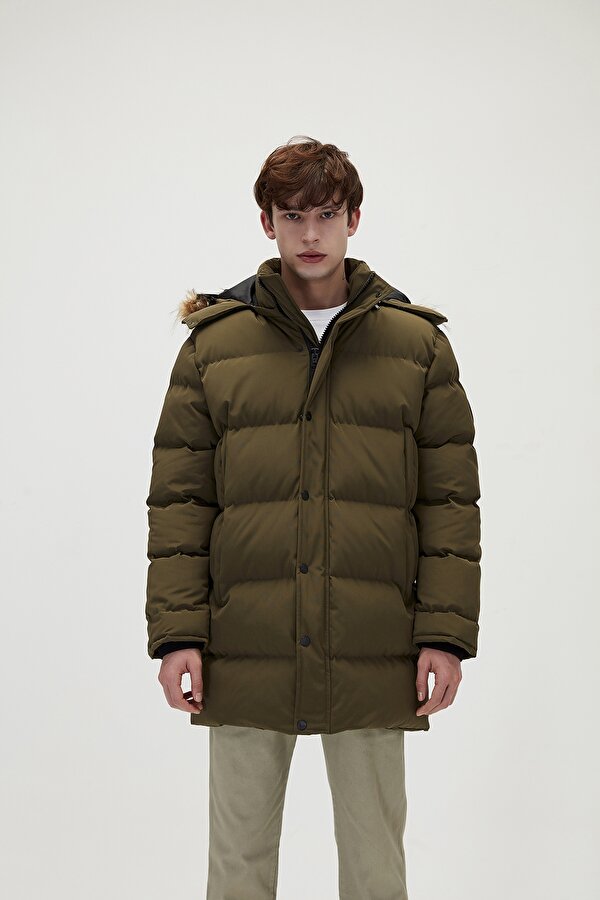 Pathfinder Coat Haki Erkek Mont