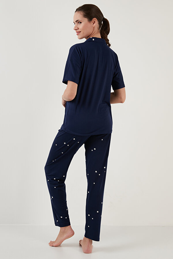 Bayan Pijama Takımı 6097515 LACİVERT