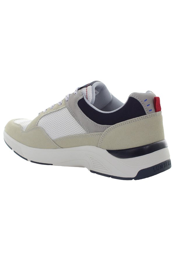 Scarpe Da Ginnastica Lumberjack Wilson Uomo - Sneakers Casual In Materiale Sintetico, Tacco Piatto, Stringate