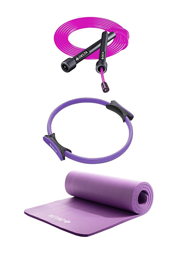 10 mm Pilates Minderi 38 cm Pilates Çemberi Atlama İpi Seti