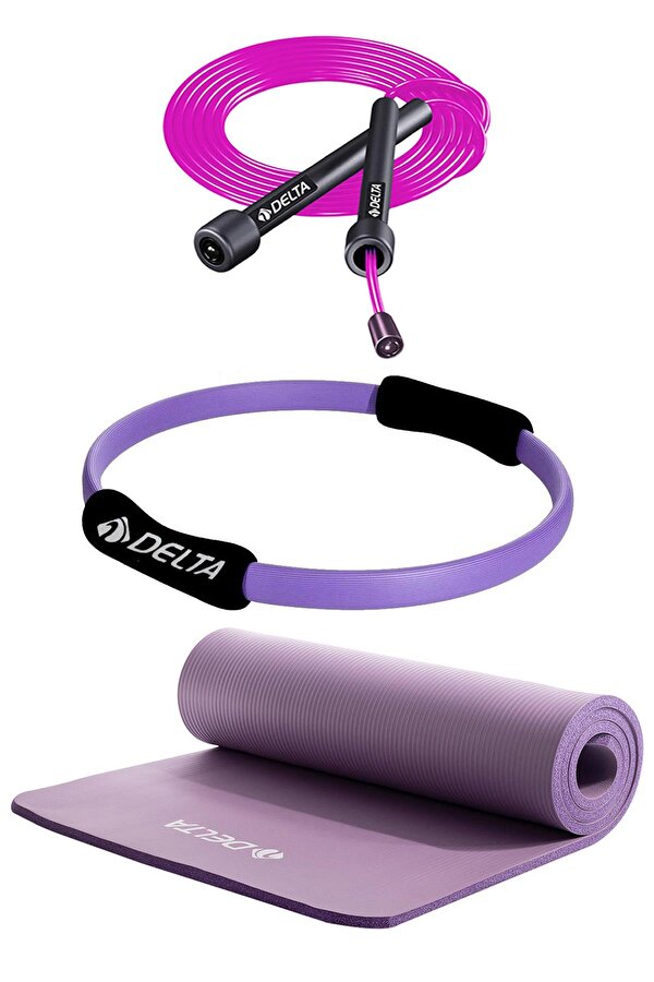 15 mm Pilates Minderi 35 cm Pilates Çemberi Atlama İpi Seti