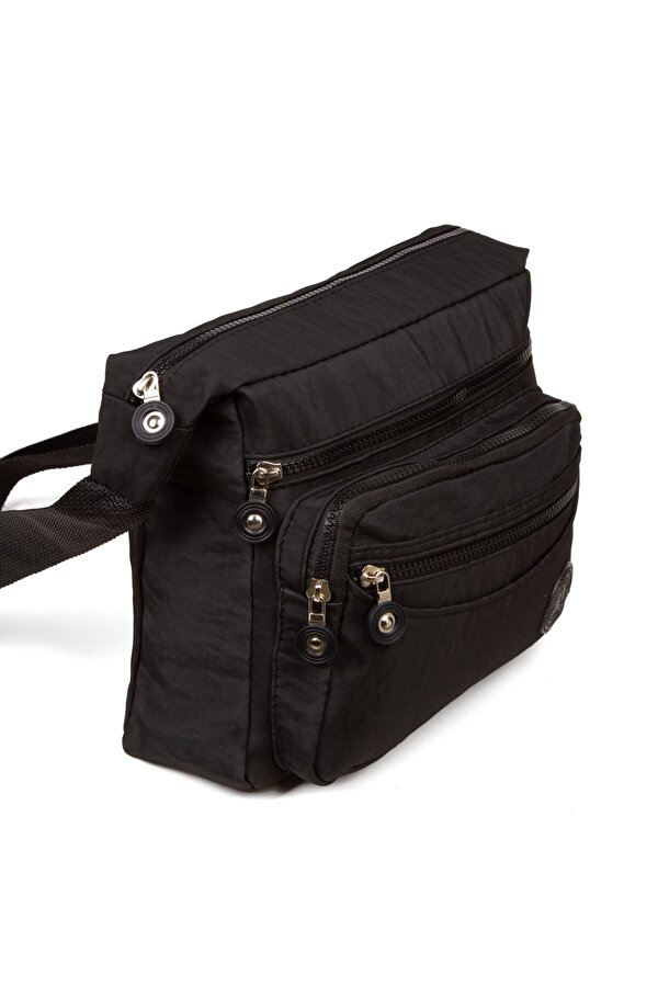 Kadın Siyah Çapraz Askılı Postacı Omuz Çantası