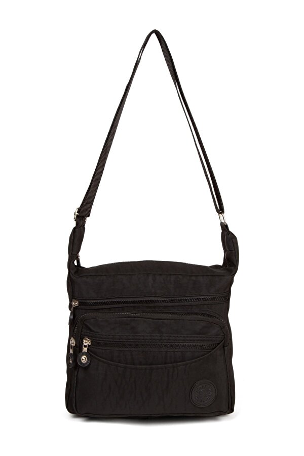 Kadın Siyah Çapraz Askılı Postacı Omuz Çantası