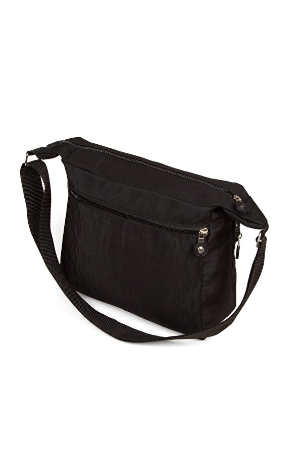 Kadın Siyah Çapraz Askılı Postacı Omuz Çantası