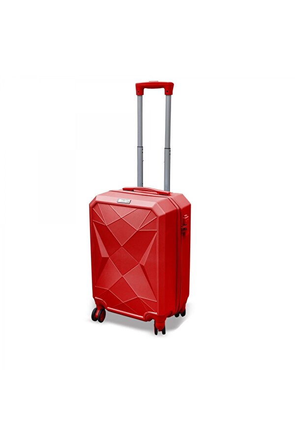 Diamond ABS Kırmızı Küçük Boy Valiz 16621